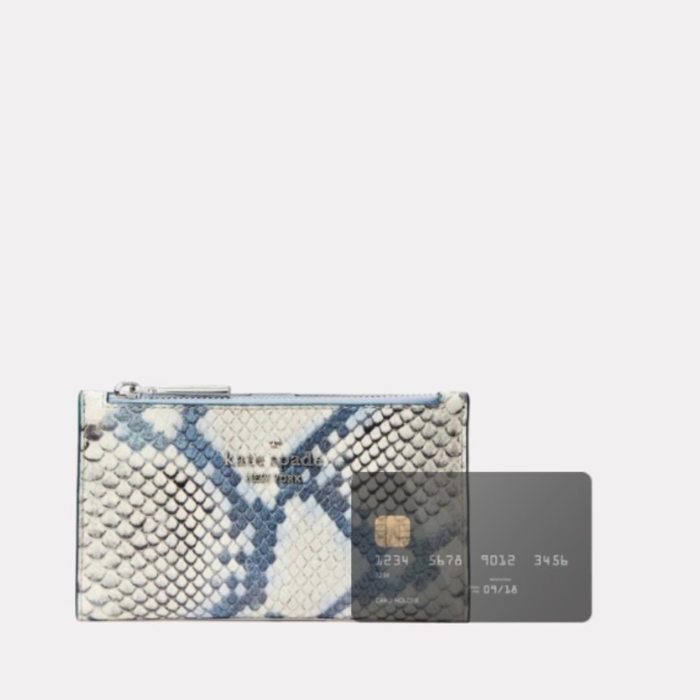 Kate Spade Cameron Street Python Medium Wallet - Picture 2 of 6